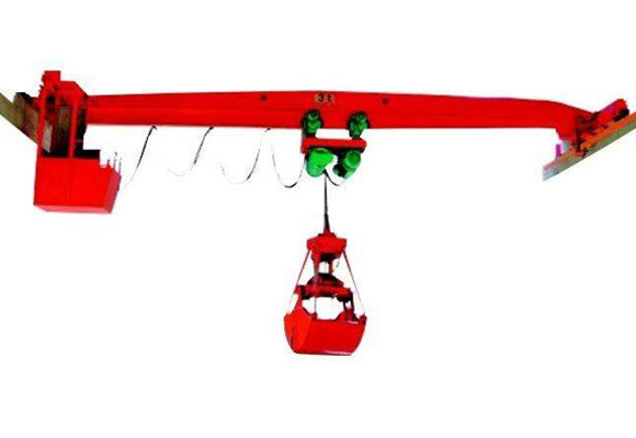 Single Girder Overhead nosturi, jossa tarttuu