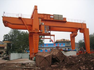 Heavy Lift nosturi, Double Beam Gantry Crane 30 tonnia