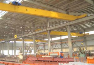 Matala yläosa Single Girder Bridge Crane